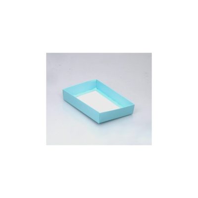 12 Choc Pastel Turquoise Folding Base Bag of 25