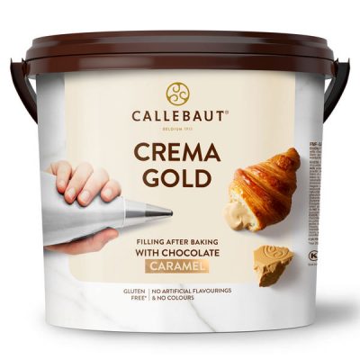Callebaut filling with white chocolate and caramel  - 5kg tub