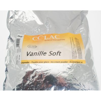 Colac Soft Serve Vanilla Base Mix 20kg bag