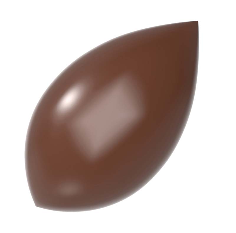 Chocolate World Frame Moulds - CW1673 - Quenelle - Frank Haasnoot - 8.5gm - 45.5x25x12.5mm