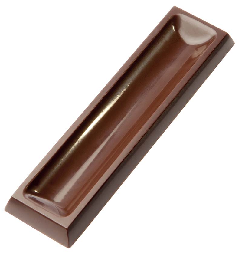 Chocolate World Frame Moulds - CW2430 - Small Bar - 7.7gm - 82.4x22.1x6.25mm