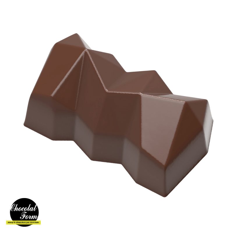Chocolate World Frame Moulds - CWI_CF0247 - Praline - Maurizio Frau - 9gm - 35x19.5x17mm