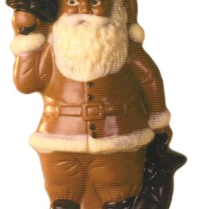 Chocolate World Hollow Figure Moulds - HB636 - Santa Claus + Tree 140mm - 140xN/AxN/Amm