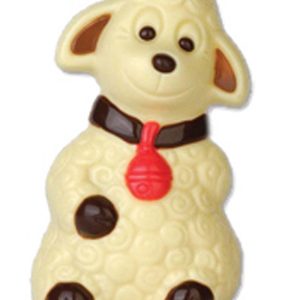 Chocolate World Hollow Figure Moulds - HB8012 - Sitting Lamb 130mm - 130xN/AxN/Amm