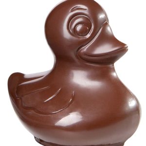 Chocolate World Hollow Figure Moulds - HM011 - Magnetic Duck 77mm - 80x64x77mm