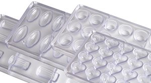 All Chocolate World Frame Moulds