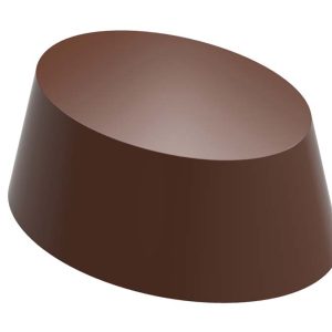 Chocolate World Magnetic Moulds for Transfers - 1000L05 - Magnetic Oval - 13gm - 35x24x17mm