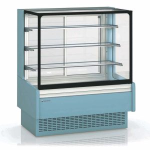 Chocolate Display Cabinet with straight glass front