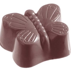 Chocolate World Frame Moulds - CW1006 - Butterfly - 15gm - 38x27x16mm