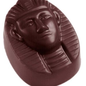 Chocolate World Frame Moulds - CW1020 - Pharaoh - 15gm - 41x31x18mm