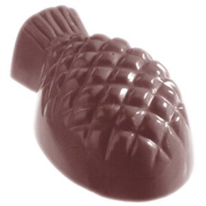 Chocolate World Frame Moulds - CW1022 - Pineapple - 13gm - 42x26x17mm