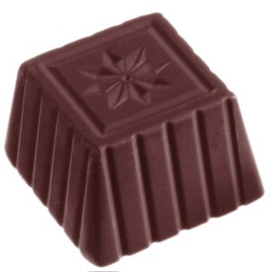 Chocolate World Frame Moulds - CW1059 - Square Star - 14gm - 27x27x18mm