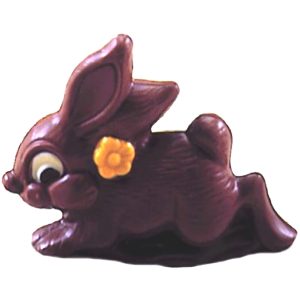 Chocolate World Hollow Figure Moulds - H221010/B - Hare Running 155mm - 155x121x40mm