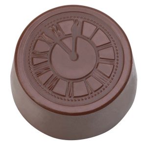 Hans Brunner Frame-Moulds - Praline "Clock" - HB-9101-PC - Dimensions: Length: 29 mm