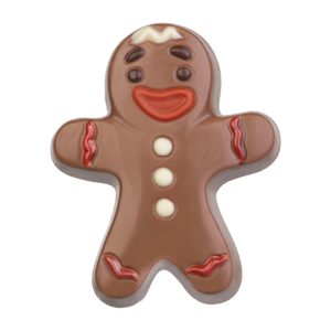Hans Brunner Frame-Moulds - Flat Gingerbread Man "Pfeffi" - HB-9177-PC - Dimensions: Length: 60 mm
