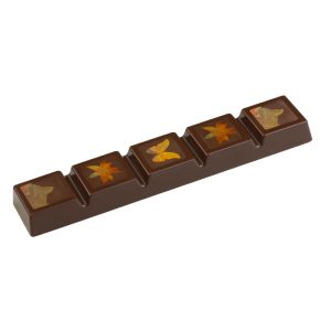 Hans Brunner Frame-Moulds - Holographic chocolate bar - HO-0003 - Dimensions: Length: 130 mm