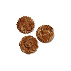 Hans Brunner One-Shot - Different flowers - OS-0083.306-S-SZ - Dimensions: Length: 31 mm