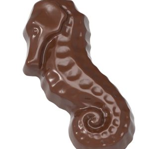 Chocolate World Frame Moulds - CW1534 - Seahorse - 7gm - 50x22x9mm