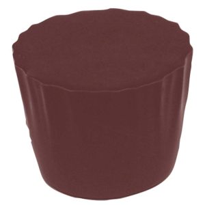 Chocolate World Frame Moulds - CW1535 - Cup Round - 13.5gm - 28.2x28.2x20.8mm