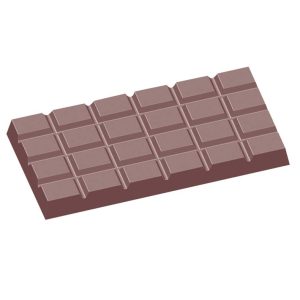 Chocolate World Frame Moulds - CW1588 - Bar - 12gm - 67x33x5mm