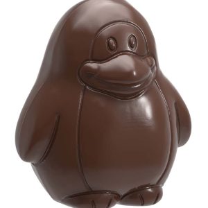 Chocolate World Frame Moulds - CW1698 - Penguin - 6gm - 33x29x12.5mm