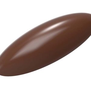 Chocolate World Frame Moulds - CW1950 - Lens Oval - Frank Haasnoot - 10.5gm - 62.5x22.5x12mm