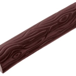 Chocolate World Frame Moulds - CW2035 - Log Trunk Long - 35gm - 113x28x11mm