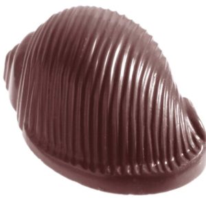 Chocolate World Frame Moulds - CW2118 - Cockle - 16gm - 42x32x19mm