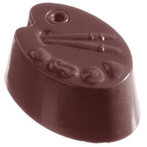 Chocolate World Frame Moulds - CW2219 - Palet - 15gm - 40x28x16mm