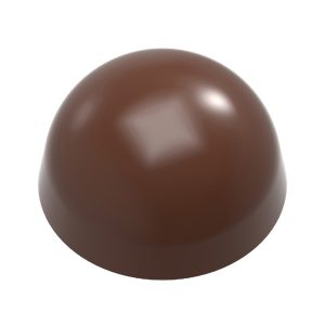 Chocolate World Frame Moulds - CW2483 - Dome 30mm - 10.3gm - 30x30x18mm
