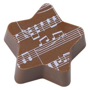 Hans Brunner Frame-Moulds - Star praline - DP-0032-SET - Dimensions: Length: 32.5 mm
