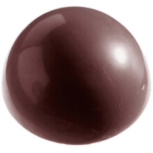 Chocolate World Egg Moulds - E8001/120 - Half Sphere Ø 120mm - 120xN/Ax60mm