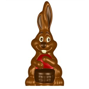 Chocolate World Hollow Figure Moulds - H221077/B - Hare Bunny 135mm - 135x67x52mm