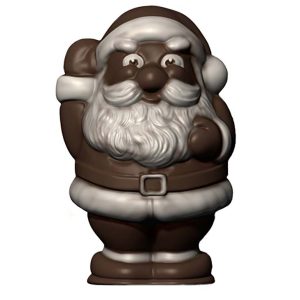 Chocolate World Hollow Figure Moulds - H441041/C - Santa Claus 160mm - 160x104x89mm
