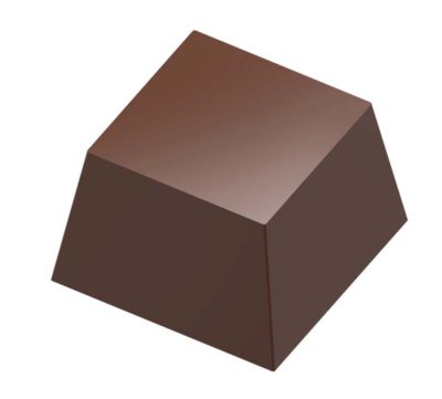 Chocolate World Magnetic Moulds for Transfers - 1000L02 - Magnetic Square - 9.5gm - 24x24x14mm