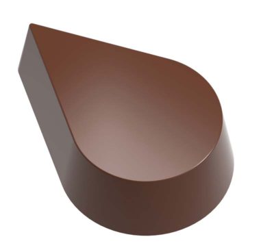 Chocolate World Magnetic Moulds for Transfers - 1000L15 - Magnetic Drop Small - 7gm - 37x25x12mm