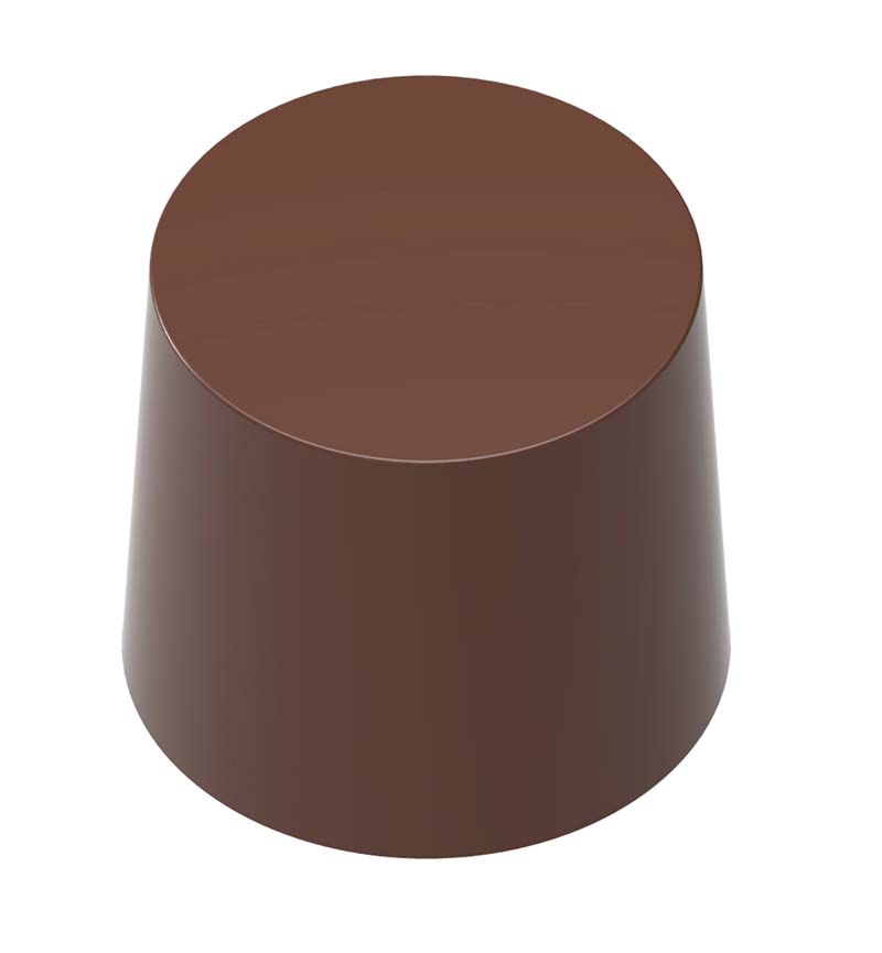 Chocolate World Magnetic Moulds for Transfers - 1000L28 - Magnetic Cylinder - 9.5gm - 22.5x22.5x20mm