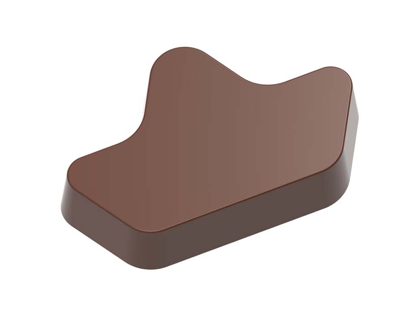 Chocolate World Magnetic Moulds for Transfers - 1000L36 - Magnetic Ship - 9.6gm - 47.3x29.6x10mm