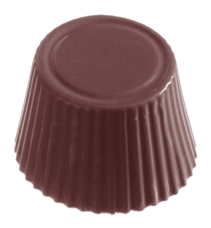 Chocolate World Frame Moulds - CW1002 - Cup Round - 14gm - 30x30x19mm
