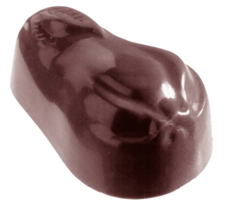 Chocolate World Frame Moulds - CW1009 - Pear - 14gm - 42x28x18mm