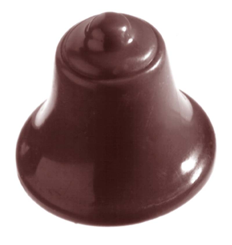 Chocolate World Frame Moulds - CW1047 - Small Bell - 12gm - 31x31x27mm