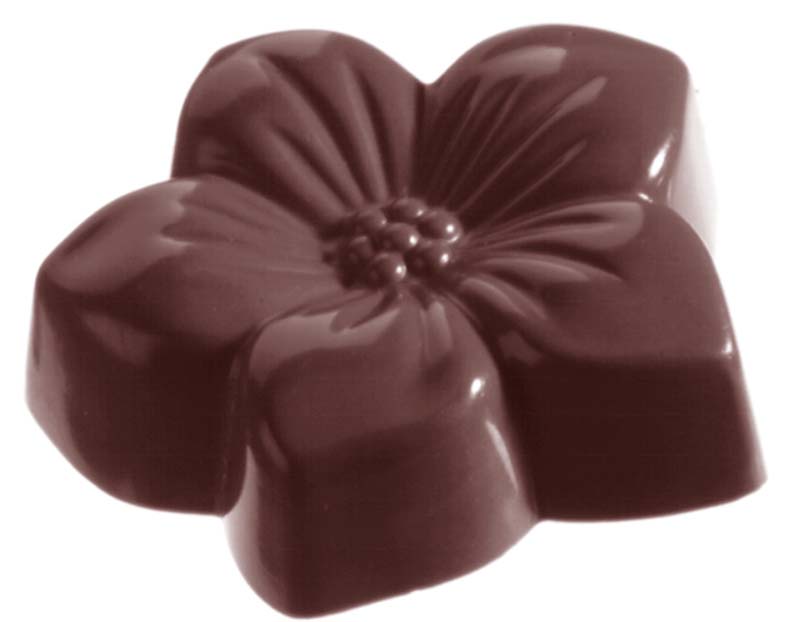 Chocolate World Frame Moulds - CW1060 - Violet - 14gm - 40x38x12mm