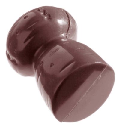 Chocolate World Frame Moulds - CW1069 - Champagne Cork Small - 7gm - 35x24x12mm