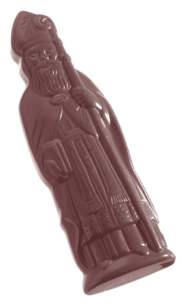 Chocolate World Frame Moulds - CW1079 - St Nicholas - 34gm - 110x36x10mm