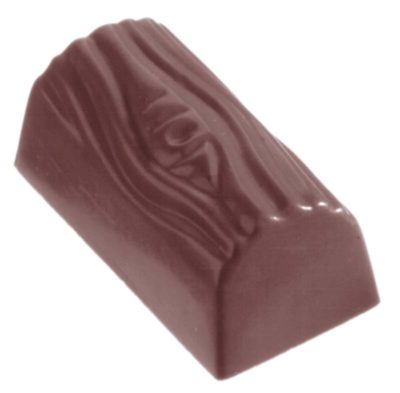Chocolate World Frame Moulds - CW1080 - Block Long - 7gm - 35x18x15mm