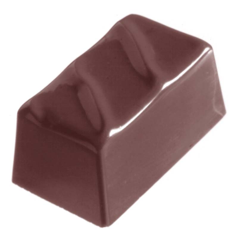 Chocolate World Frame Moulds - CW1082 - Bloc Small - 14gm - 35x20x17mm