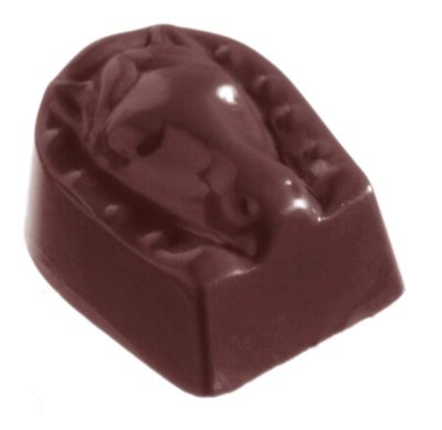 Chocolate World Frame Moulds - CW1090 - Horse Shoe - 13gm - 37x29x16mm