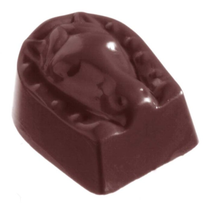 Chocolate World Frame Moulds - CW1090 - Horse Shoe - 13gm - 37x29x16mm