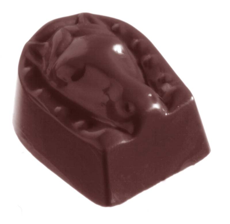 Chocolate World Frame Moulds - CW1090 - Horse Shoe - 13gm - 37x29x16mm