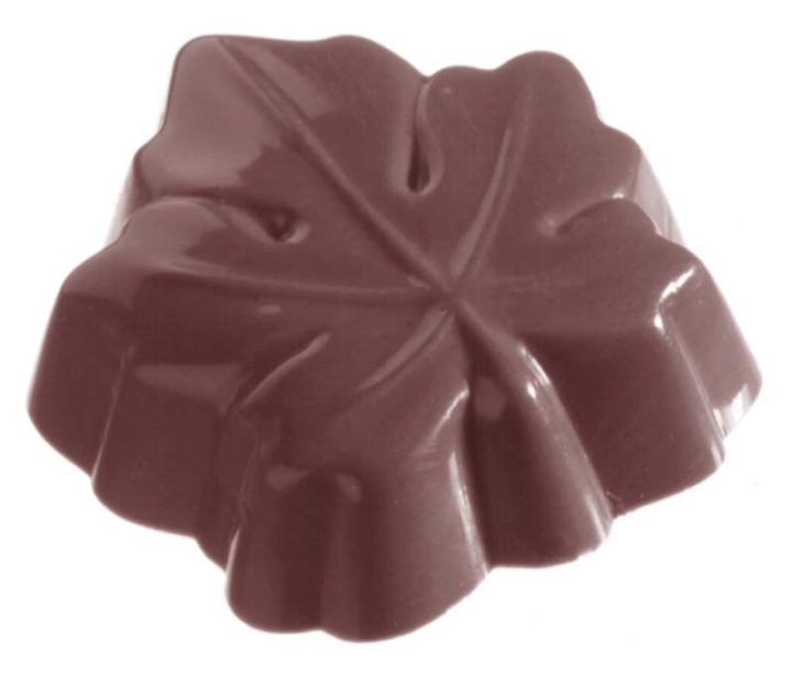 Chocolate World Frame Moulds - CW1098 - Canadian Leaf - 17gm - 47x41x12mm